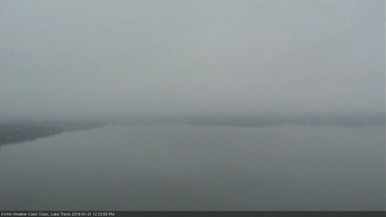 Lake Travis webcam, January 31, 2019 11:25 AM CT