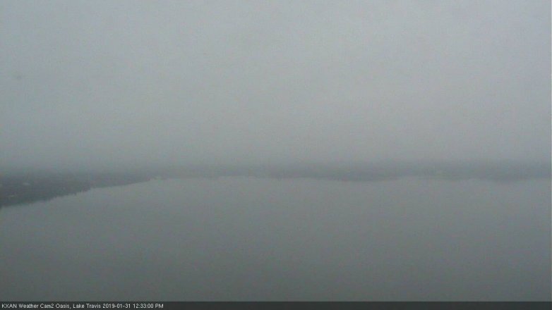 Lake Travis webcam, January 31, 2019 11:35 AM CT