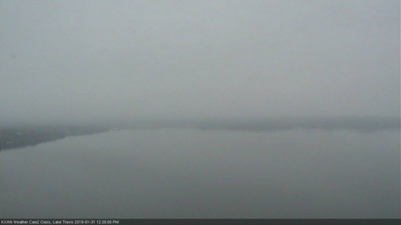 Lake Travis webcam, January 31, 2019 11:40 AM CT