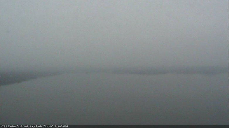 Lake Travis webcam, January 31, 2019 12:10 PM CT