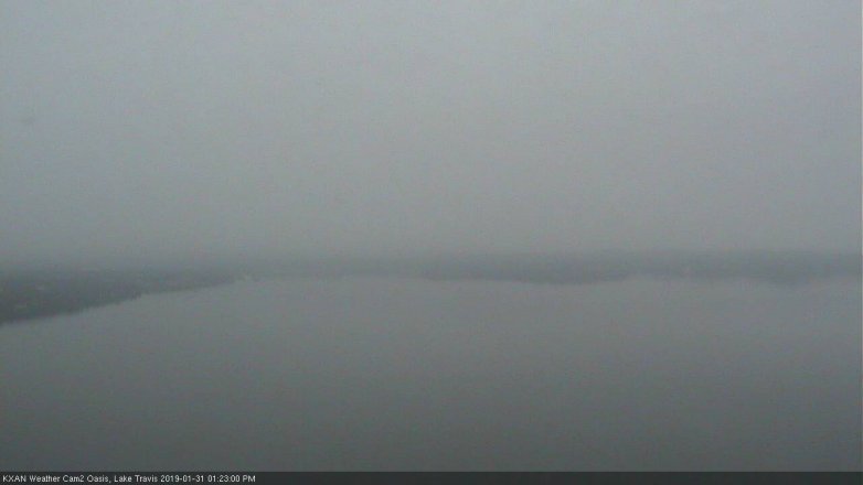 Lake Travis webcam, January 31, 2019 12:25 PM CT