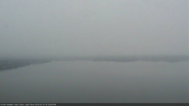 Lake Travis webcam, January 31, 2019 12:35 PM CT