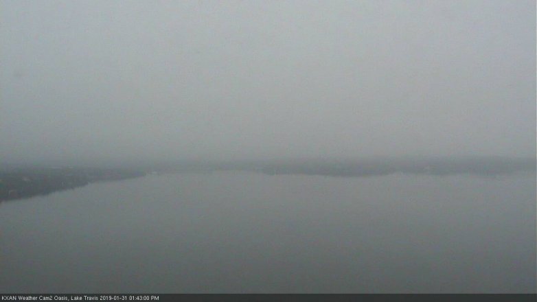 Lake Travis webcam, January 31, 2019 12:45 PM CT