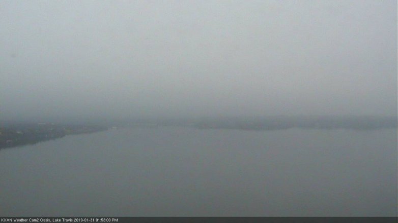 Lake Travis webcam, January 31, 2019 12:55 PM CT
