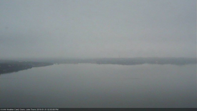 Lake Travis webcam, January 31, 2019 1:05 PM CT