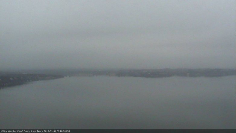 Lake Travis webcam, January 31, 2019 2:20 PM CT