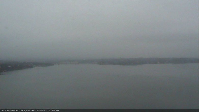 Lake Travis webcam, January 31, 2019 2:25 PM CT