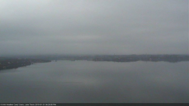 Lake Travis webcam, January 31, 2019 3:30 PM CT
