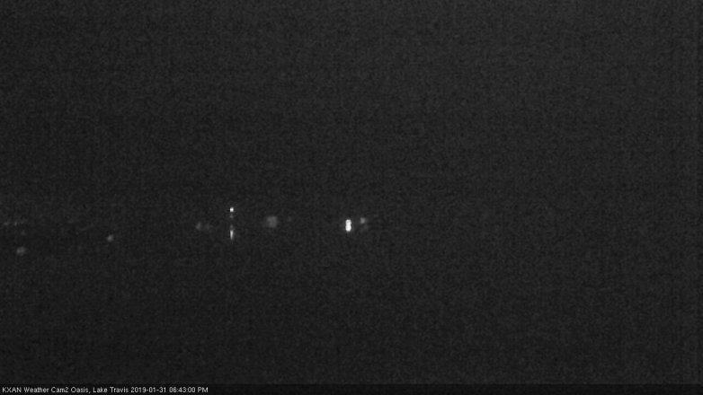 Lake Travis webcam, January 31, 2019 5:45 PM CT