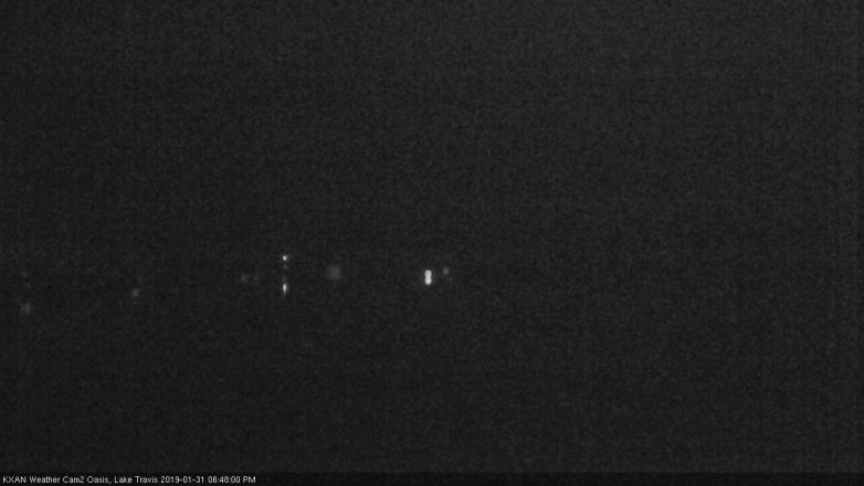 Lake Travis webcam, January 31, 2019 5:50 PM CT