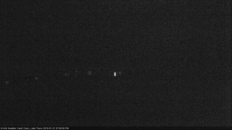 Lake Travis webcam, January 31, 2019 6:10 PM CT