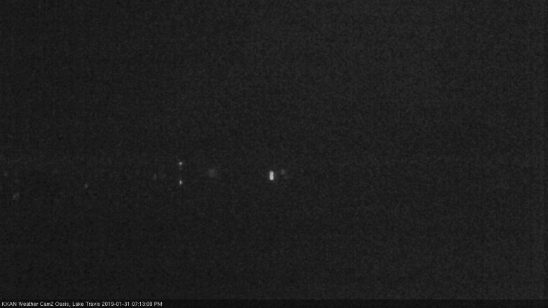 Lake Travis webcam, January 31, 2019 6:15 PM CT