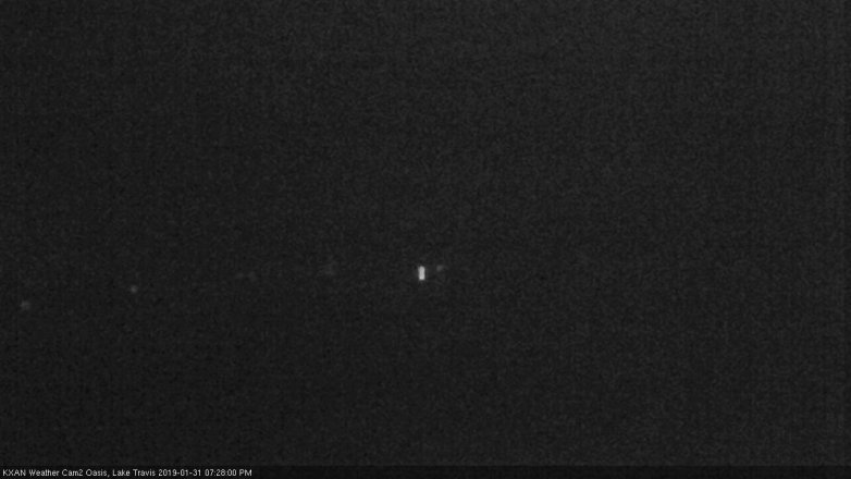 Lake Travis webcam, January 31, 2019 6:30 PM CT