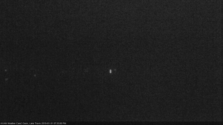 Lake Travis webcam, January 31, 2019 6:35 PM CT