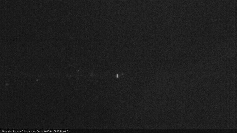 Lake Travis webcam, January 31, 2019 6:55 PM CT