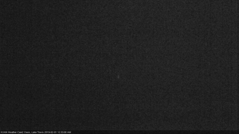 Lake Travis webcam, January 31, 2019 11:35 PM CT