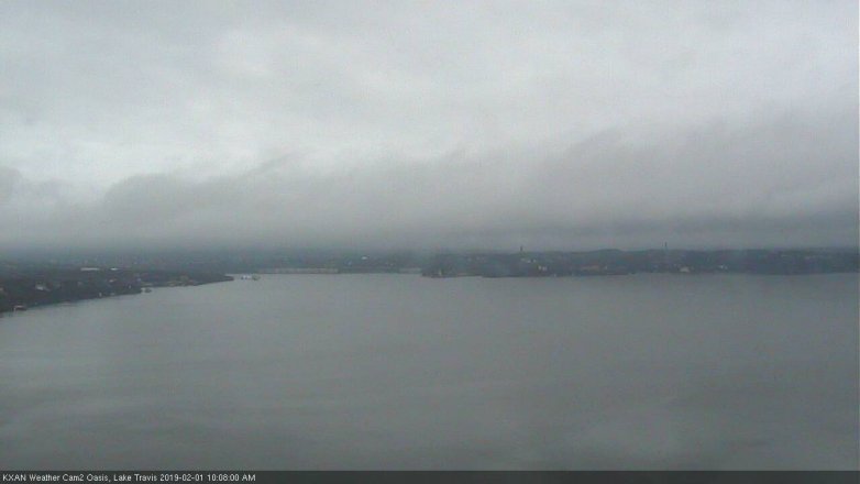 Lake Travis webcam, February 1, 2019 9:10 AM CT