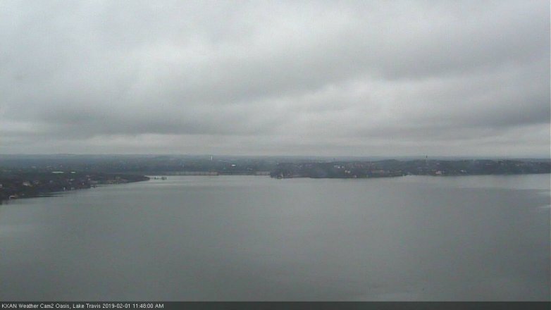 Lake Travis webcam, February 1, 2019 10:50 AM CT