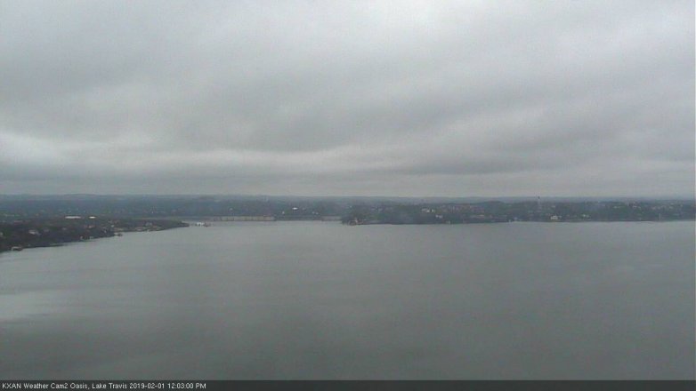 Lake Travis webcam, February 1, 2019 11:05 AM CT