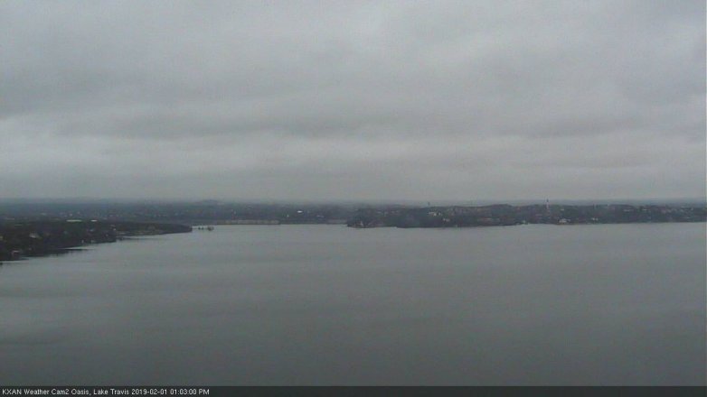 Lake Travis webcam, February 1, 2019 12:05 PM CT