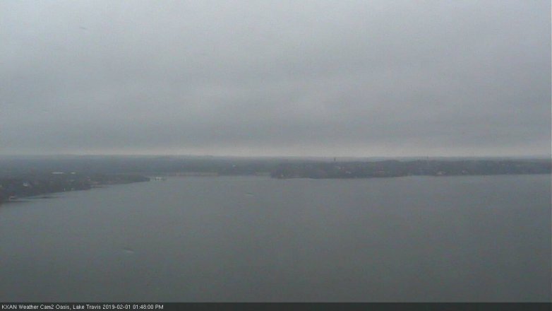 Lake Travis webcam, February 1, 2019 12:50 PM CT