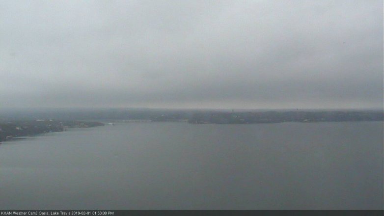 Lake Travis webcam, February 1, 2019 12:55 PM CT