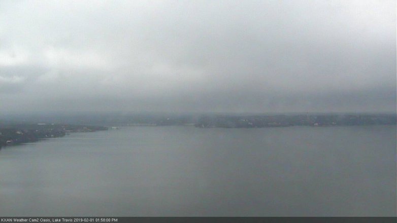 Lake Travis webcam, February 1, 2019 1:00 PM CT