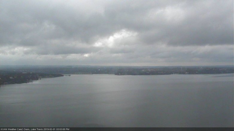 Lake Travis webcam, February 1, 2019 2:05 PM CT