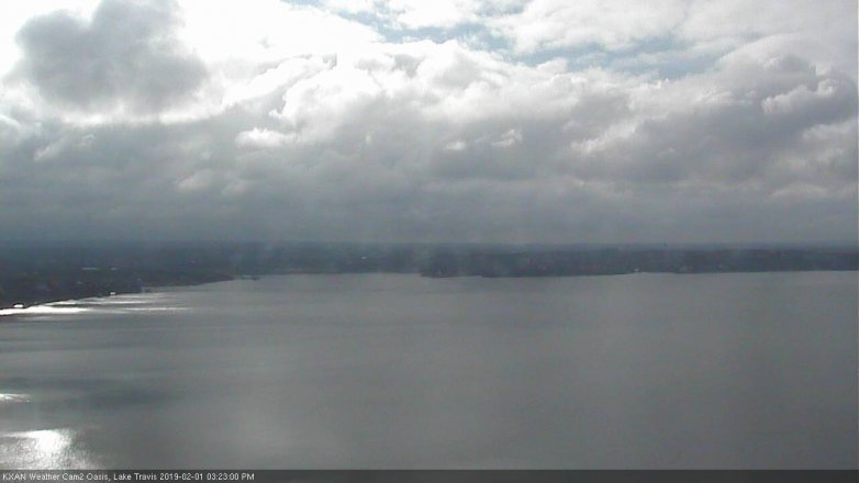 Lake Travis webcam, February 1, 2019 2:25 PM CT