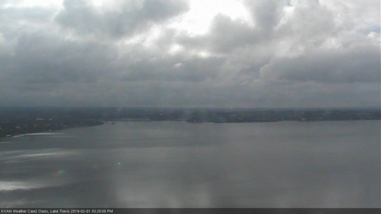 Lake Travis webcam, February 1, 2019 2:30 PM CT