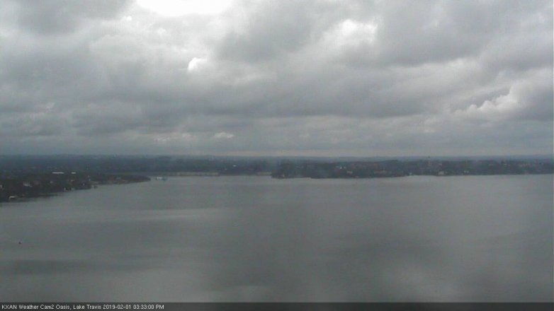 Lake Travis webcam, February 1, 2019 2:35 PM CT