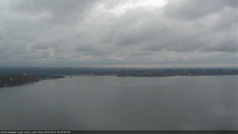 Lake Travis webcam, February 1, 2019 2:40 PM CT