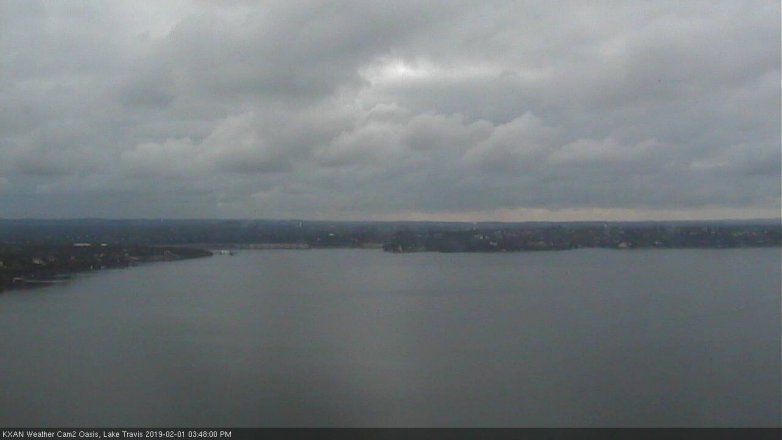 Lake Travis webcam, February 1, 2019 2:50 PM CT