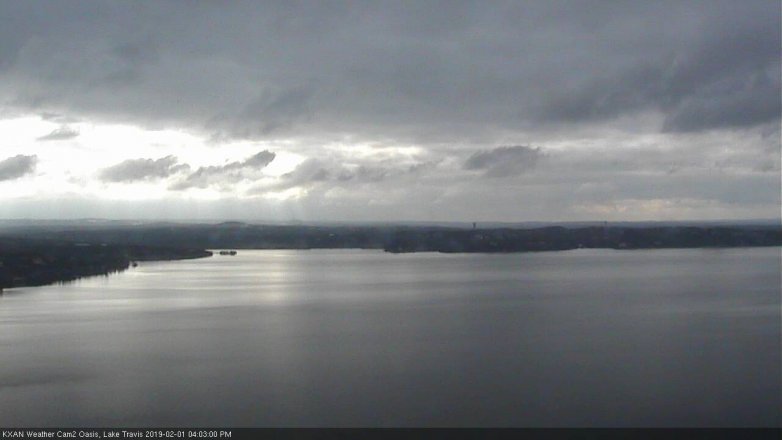 Lake Travis webcam, February 1, 2019 3:05 PM CT
