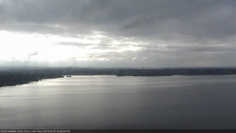 Lake Travis webcam, February 1, 2019 3:10 PM CT
