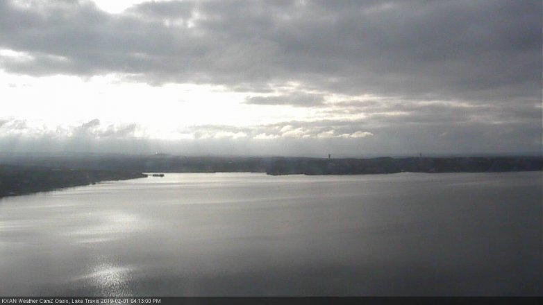 Lake Travis webcam, February 1, 2019 3:15 PM CT
