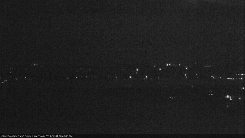 Lake Travis webcam, February 1, 2019 5:50 PM CT