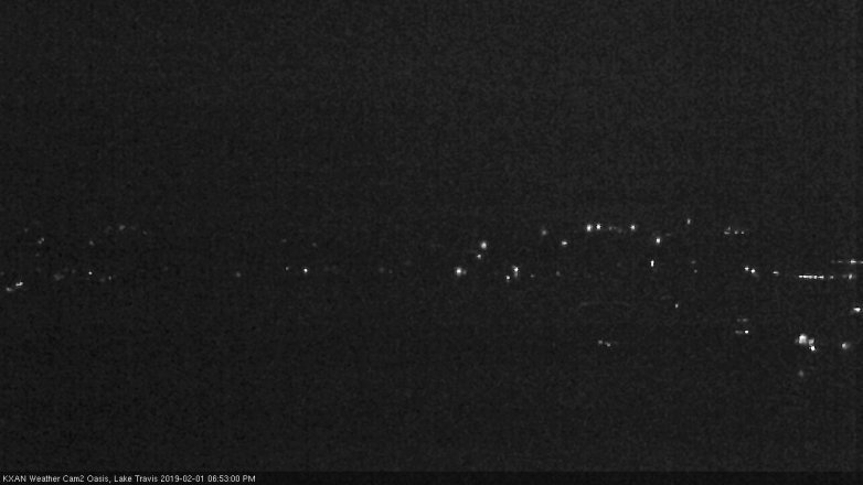 Lake Travis webcam, February 1, 2019 5:55 PM CT
