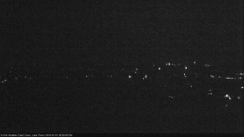 Lake Travis webcam, February 1, 2019 6:00 PM CT