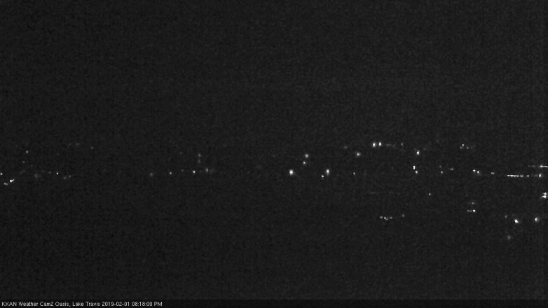 Lake Travis webcam, February 1, 2019 7:20 PM CT