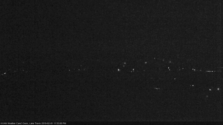 Lake Travis webcam, February 1, 2019 10:55 PM CT