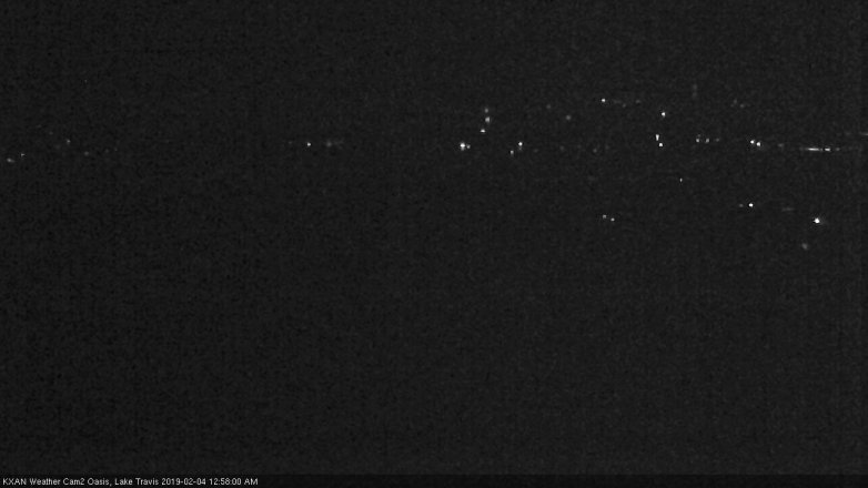 Lake Travis webcam, February 3, 2019 12:00 AM CT