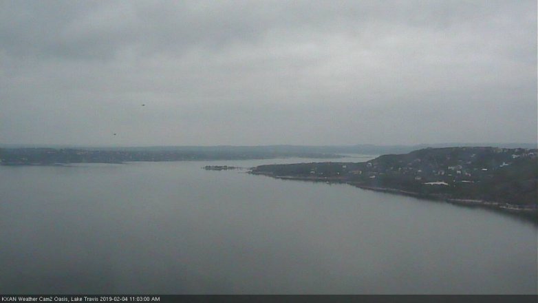 Lake Travis webcam, February 4, 2019 10:05 AM CT