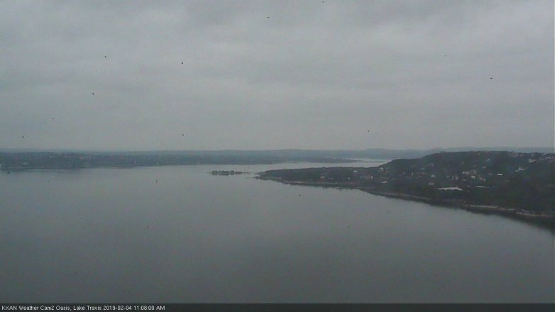 Lake Travis webcam, February 4, 2019 10:10 AM CT