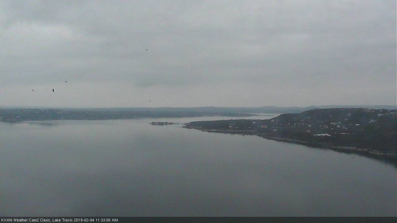 Lake Travis webcam, February 4, 2019 10:35 AM CT