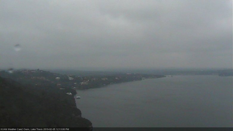 Lake Travis webcam, February 5, 2019 11:15 AM CT