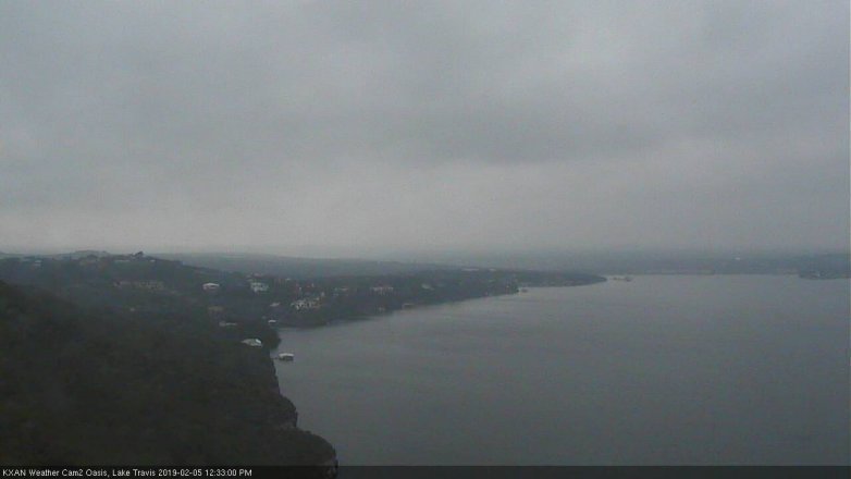 Lake Travis webcam, February 5, 2019 11:35 AM CT