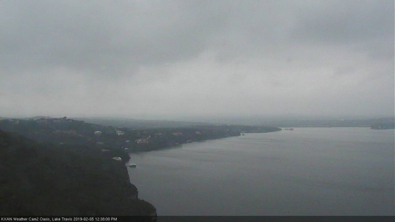 Lake Travis webcam, February 5, 2019 11:40 AM CT