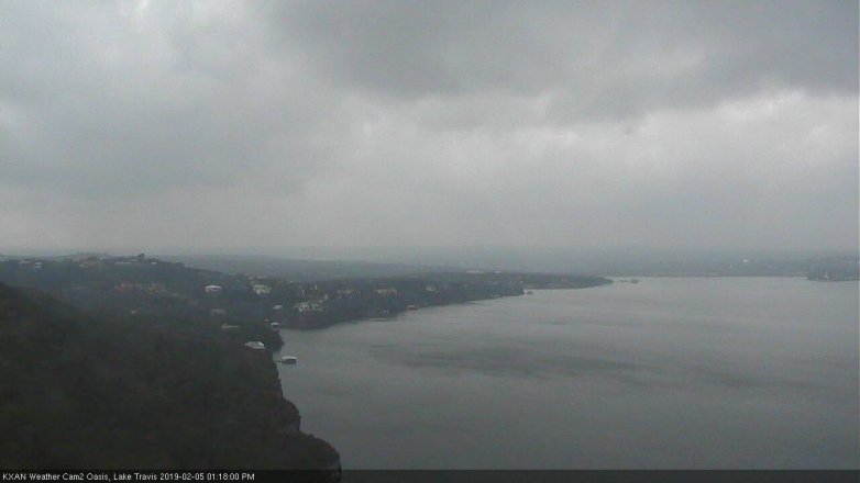 Lake Travis webcam, February 5, 2019 12:20 PM CT