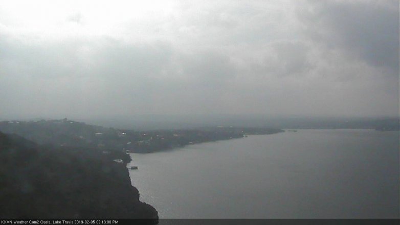 Lake Travis webcam, February 5, 2019 1:15 PM CT